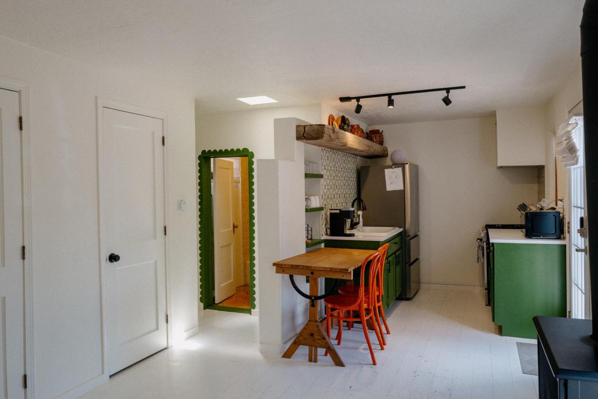 Dos Hermanas Casita 1 Downtown Courtyard 샌타페이 외부 사진